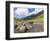 The valley of Saksun. Denmark, Faroe Islands-Martin Zwick-Framed Photographic Print