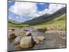 The valley of Saksun. Denmark, Faroe Islands-Martin Zwick-Mounted Photographic Print