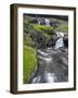 The valley of Saksun. Denmark, Faroe Islands-Martin Zwick-Framed Photographic Print