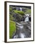 The valley of Saksun. Denmark, Faroe Islands-Martin Zwick-Framed Photographic Print