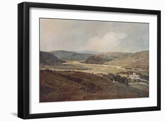 'The Valley of the Aire', c1800-Thomas Girtin-Framed Giclee Print