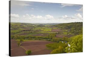 The Valley of the Dordogne in South Western France, Europe-Julian Elliott-Stretched Canvas