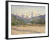 The Valley of the Nervia, 1884-Claude Monet-Framed Giclee Print