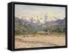 The Valley of the Nervia, 1884-Claude Monet-Framed Stretched Canvas