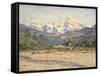 The Valley of the Nervia, 1884-Claude Monet-Framed Stretched Canvas