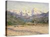 The Valley of the Nervia, 1884-Claude Monet-Stretched Canvas