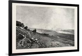 The Valley of the Nile at Beni Hasan. Egypt, 1879-null-Framed Giclee Print