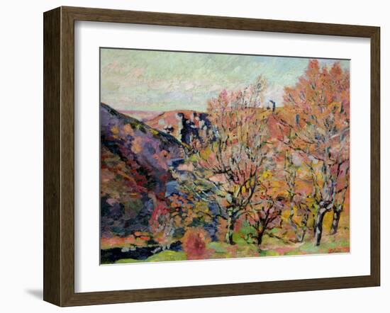 The Valley of the Sedelle in Crozant, c.1898-Armand Guillaumin-Framed Giclee Print