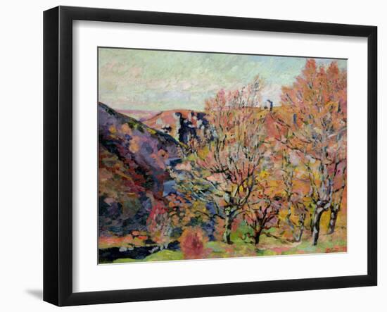 The Valley of the Sedelle in Crozant, c.1898-Armand Guillaumin-Framed Giclee Print