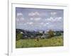 The Valley of the Seine at Saint-Cloud, 1875-Alfred Sisley-Framed Giclee Print