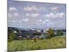 The Valley of the Seine at Saint-Cloud, 1875-Alfred Sisley-Mounted Giclee Print