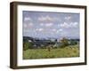 The Valley of the Seine at Saint-Cloud, 1875-Alfred Sisley-Framed Giclee Print