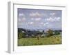 The Valley of the Seine at Saint-Cloud, 1875-Alfred Sisley-Framed Giclee Print