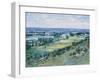 The Valley of the Seine, from the Hills of Giverny, 1892-Theodore Robinson-Framed Giclee Print