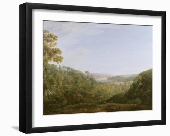 The Valley of the Teign, Devonshire, 1780-Francis Towne-Framed Giclee Print