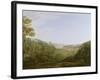 The Valley of the Teign, Devonshire, 1780-Francis Towne-Framed Giclee Print