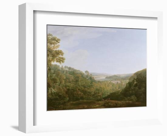 The Valley of the Teign, Devonshire, 1780-Francis Towne-Framed Giclee Print