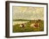 The Valley of the Touques, 1887-Eugène Boudin-Framed Giclee Print