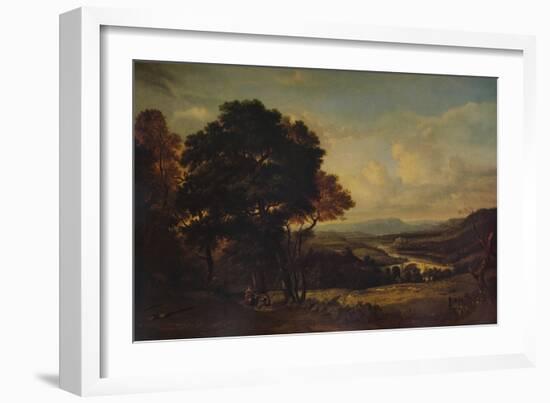 The Valley of the Tweed, c1803-Patrick Nasmyth-Framed Giclee Print