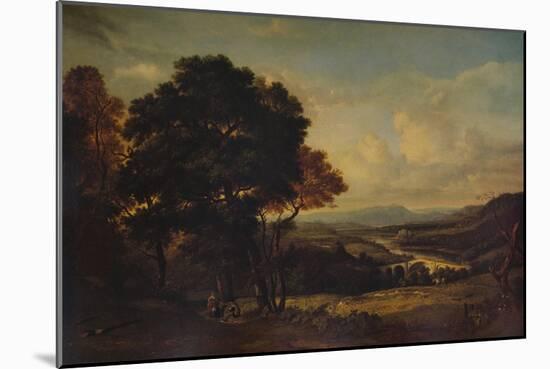 The Valley of the Tweed, c1803-Patrick Nasmyth-Mounted Giclee Print