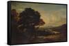 The Valley of the Tweed, c1803-Patrick Nasmyth-Framed Stretched Canvas