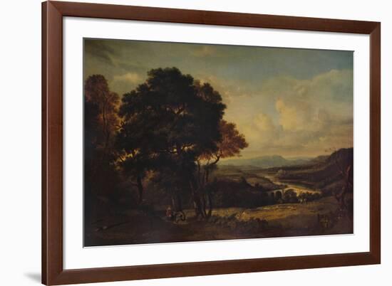 The Valley of the Tweed, c1803-Patrick Nasmyth-Framed Giclee Print