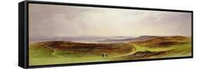 The Valley of the Tyne, My Native Country, from Near Henshaw, 1842-John Martin-Framed Stretched Canvas