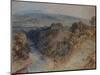 The Valley of the Washburn, Otley Chevin in the Distance-J. M. W. Turner-Mounted Giclee Print