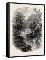 The Valley of the Wharfe, the Forest Scenery Of19th Century-null-Framed Stretched Canvas