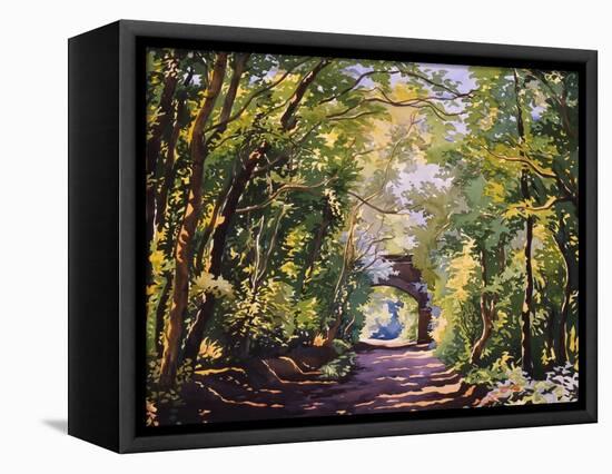 The Valley Walk, Sudbury, 2001-Christopher Ryland-Framed Stretched Canvas