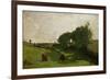 The Valley-Jean-Baptiste-Camille Corot-Framed Giclee Print