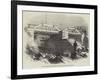 The Valparaiso and Santiago Railway, Bridge at Valparaiso-null-Framed Giclee Print