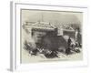 The Valparaiso and Santiago Railway, Bridge at Valparaiso-null-Framed Giclee Print