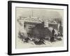 The Valparaiso and Santiago Railway, Bridge at Valparaiso-null-Framed Giclee Print
