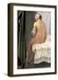 The Valpinçon Bather (La Baigneuse, Dite La Baigneuse De Valpinçon)-Jean-Auguste-Dominique Ingres-Framed Art Print