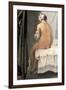 The Valpinçon Bather (La Baigneuse, Dite La Baigneuse De Valpinçon)-Jean-Auguste-Dominique Ingres-Framed Premium Giclee Print