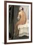 The Valpinçon Bather (La Baigneuse, Dite La Baigneuse De Valpinçon)-Jean-Auguste-Dominique Ingres-Framed Premium Giclee Print