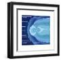 The Van Allen Radiation Belts Contained Within the Earth's Magnetosphere-Encyclopaedia Britannica-Framed Art Print