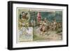 The Vandals Led by Genseric Land on the Coast of Africa, 428-null-Framed Giclee Print