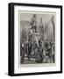 The Vandyck Tercentenary Celebrations at Antwerp, the Decoration of the Master's Statue-Sydney Prior Hall-Framed Giclee Print