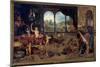 The Vanity of Human Life. Allegory (Oil on Canvas)-Jan the Elder Brueghel-Mounted Giclee Print