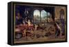 The Vanity of Human Life. Allegory (Oil on Canvas)-Jan the Elder Brueghel-Framed Stretched Canvas