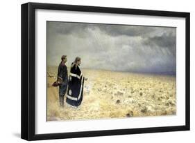 The Vanquished, Requiem, C1877-C1878-Vasily Vereshchagin-Framed Giclee Print