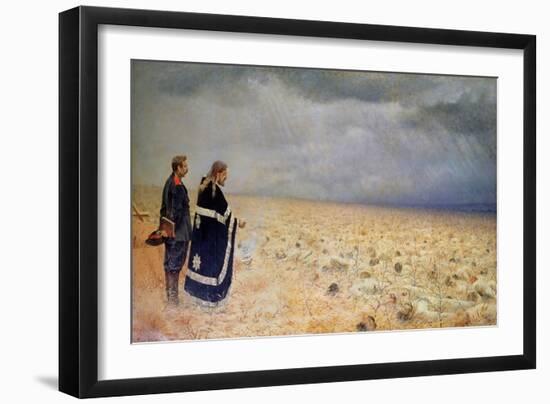 The Vanquished. Requiem-Vasili Vasilyevich Vereshchagin-Framed Giclee Print