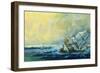 The Vasa Sinks-English School-Framed Giclee Print