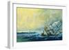 The Vasa Sinks-English School-Framed Giclee Print