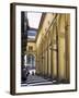 The Vasari Corridor (Corridoio Vasariano), UNESCO World Heritage Site, Florence, Tuscany, Italy, Eu-Nico Tondini-Framed Photographic Print