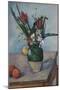 The Vase of Tulips, c. 1890-Paul Cézanne-Mounted Giclee Print