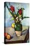 The Vase of Tulips, c. 1890-Paul Cézanne-Stretched Canvas