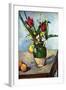 The Vase of Tulips, c. 1890-Paul Cézanne-Framed Art Print